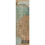 Dalyn Boca Teal BO11 2ft.3in. x 7ft.6in. Rug