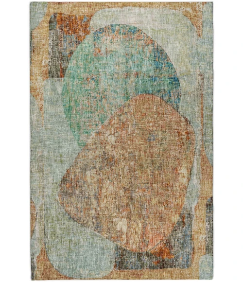Dalyn Boca Teal BO11 8ft. x 10ft. Rug