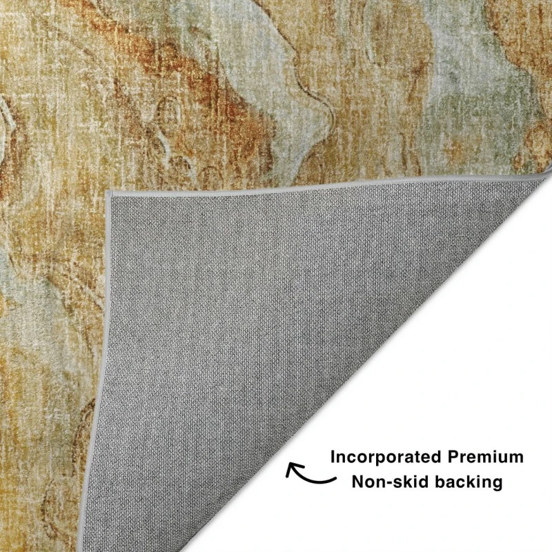Dalyn Boca Orange BO14 8ft. x 8ft. Rug