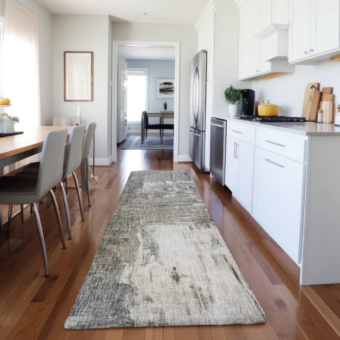 Dalyn Boca Gray BO2 2ft.3in. x 7ft.6in. Rug