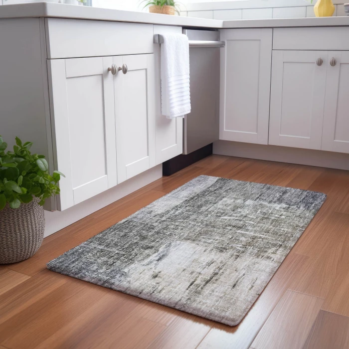 Dalyn Boca Gray BO2 1ft.8in. x 2ft.6in. Rug