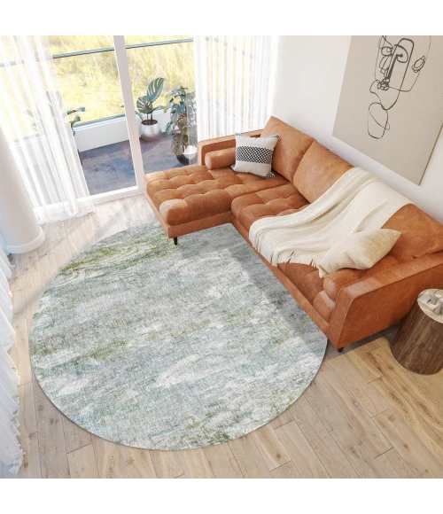 Dalyn Boca Blue BO3 8ft. x 8ft. Rug