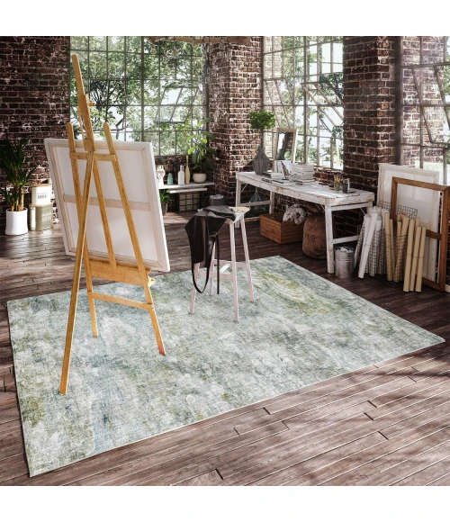 Dalyn Boca Blue BO3 5ft. x 7ft.6in. Rug
