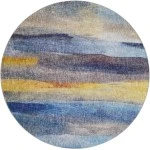 Dalyn Boca Blue BO4 8ft. x 8ft. Rug
