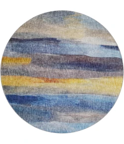 Dalyn Boca Blue BO4 8ft. x 8ft. Rug