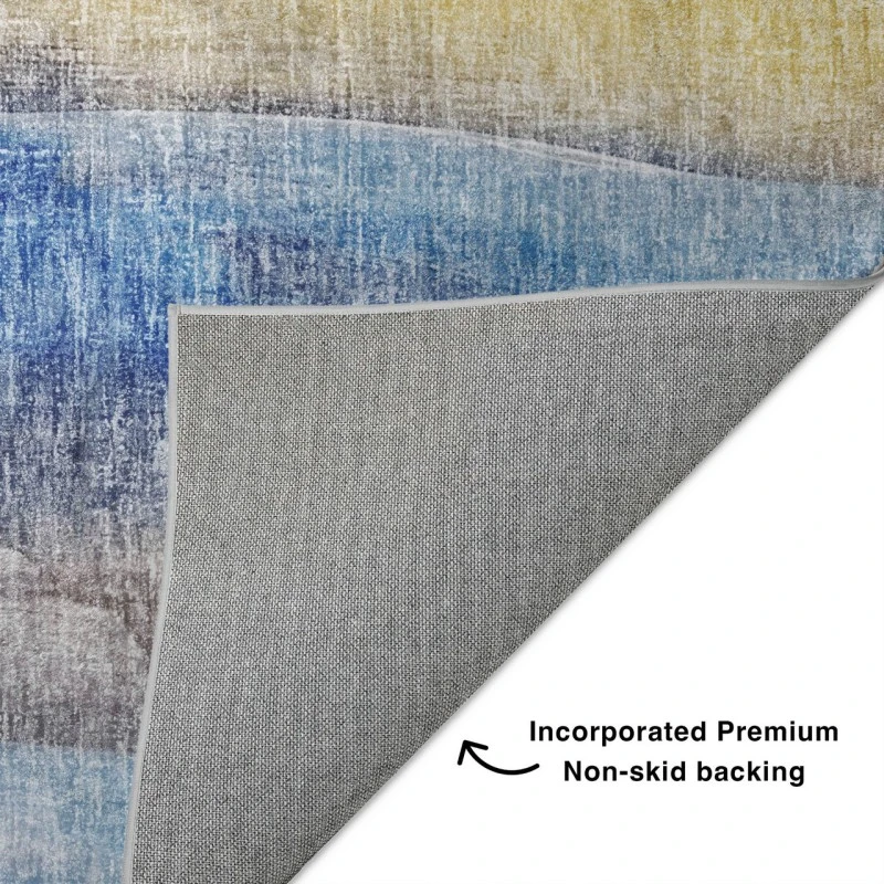 Dalyn Boca Blue BO4 8ft. x 8ft. Rug