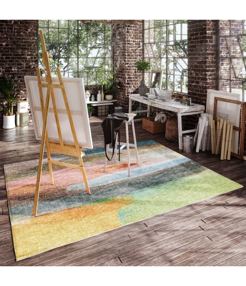 Dalyn Boca Orange BO5 5ft. x 7ft.6in. Rug