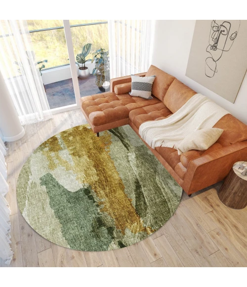 Dalyn Boca Green BO6 8ft. x 8ft. Rug