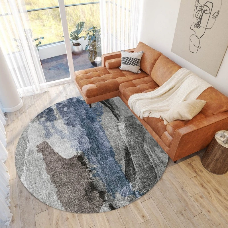 Dalyn Boca Gray BO6 8ft. x 8ft. Rug