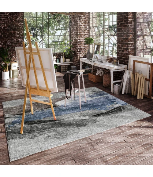 Dalyn Boca Gray BO6 5ft. x 7ft.6in. Rug
