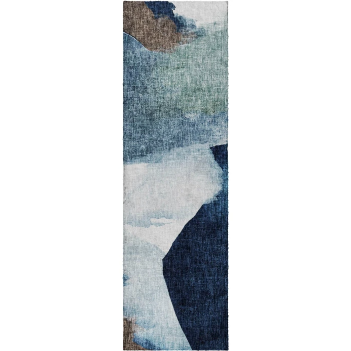 Dalyn Boca Blue BO7 2ft.3in. x 7ft.6in. Rug