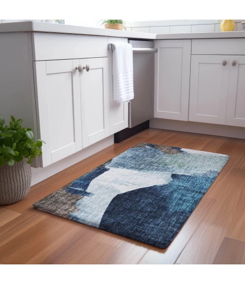 Dalyn Boca Blue BO7 1ft.8in. x 2ft.6in. Rug