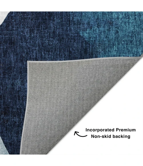 Dalyn Boca Blue BO7 5ft. x 7ft.6in. Rug