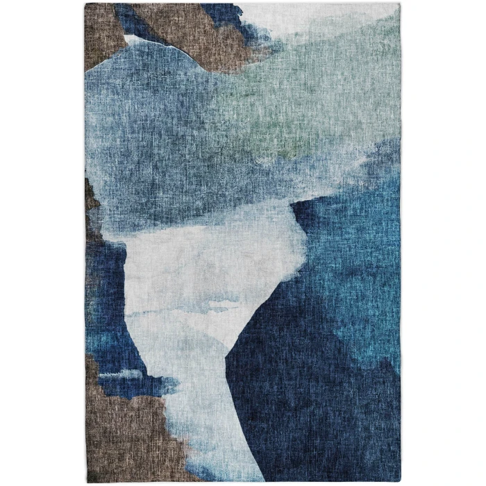 Dalyn Boca Blue BO7 9ft. x 12ft. Rug