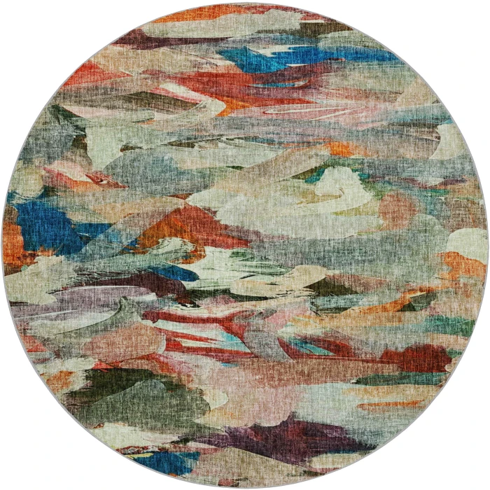 Dalyn Boca Orange BO8 8ft. x 8ft. Rug