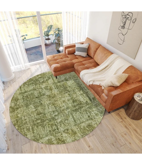 Dalyn Boca Green BO9 8ft. x 8ft. Rug