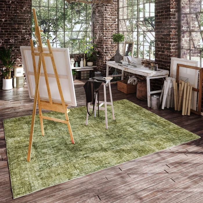 Dalyn Boca Green BO9 2ft.6in. x 3ft.10in. Rug