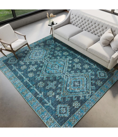 Dalyn Brisbane BR2 Navy Area Rug 8 ft. Round