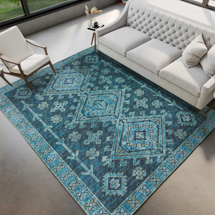 Dalyn Brisbane BR2 Navy Area Rug 8 ft. Round