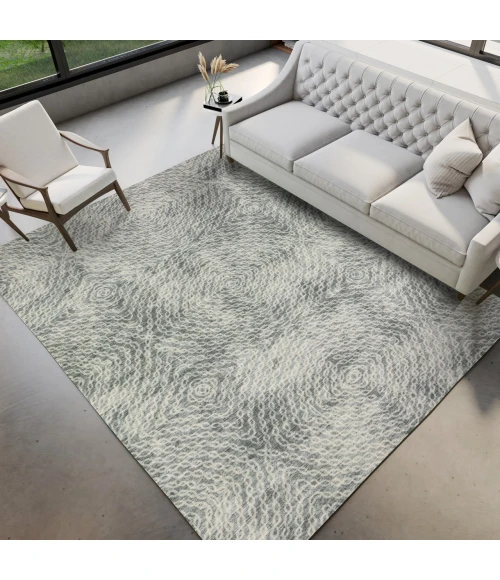 Dalyn Brisbane BR3 Metal Area Rug 2 ft. 3 X 7 ft. 6 Rectangle