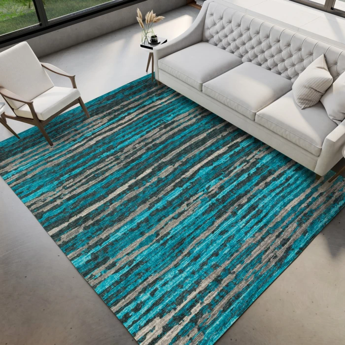 Dalyn Brisbane BR4 Teal Area Rug 8 ft. X 10 ft. Rectangle