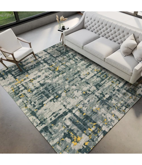 Dalyn Brisbane BR5 Gold Area Rug 8 ft. X 10 ft. Rectangle