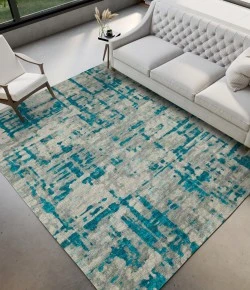 Dalyn Brisbane BR5 Teal Area Rug 20 X 30 Rectangle