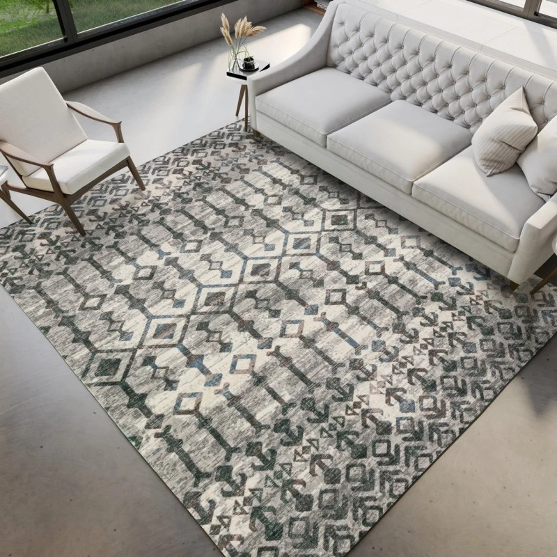 Dalyn Brisbane BR8 Silver Area Rug 8 ft. X 10 ft. Rectangle