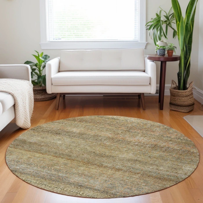 Dalyn Burano Gold BU12 8ft. x 8ft. Rug