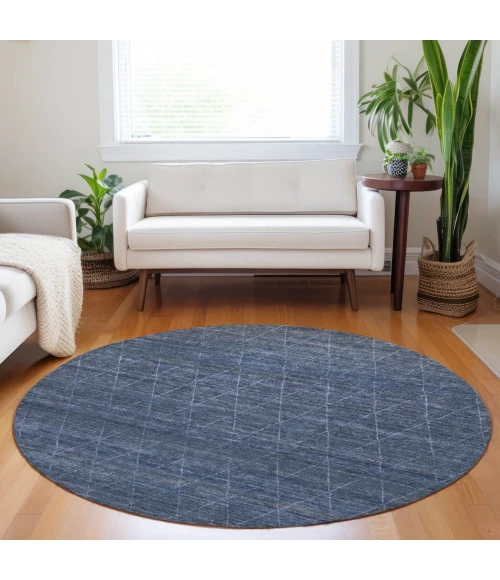 Dalyn Burano Blue BU3 8ft. x 8ft. Rug