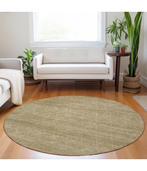 Dalyn Burano Gold BU3 8ft. x 8ft. Rug