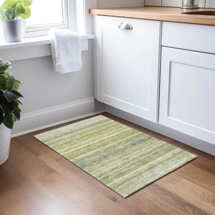 Dalyn Burano Green BU5 1ft.8in. x 2ft.6in. Rug