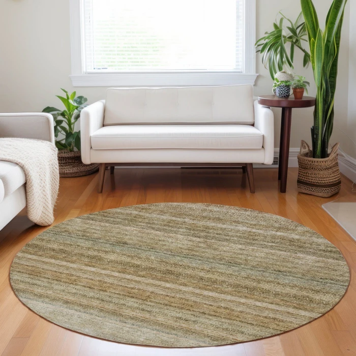 Dalyn Burano Orange BU5 8ft. x 8ft. Rug