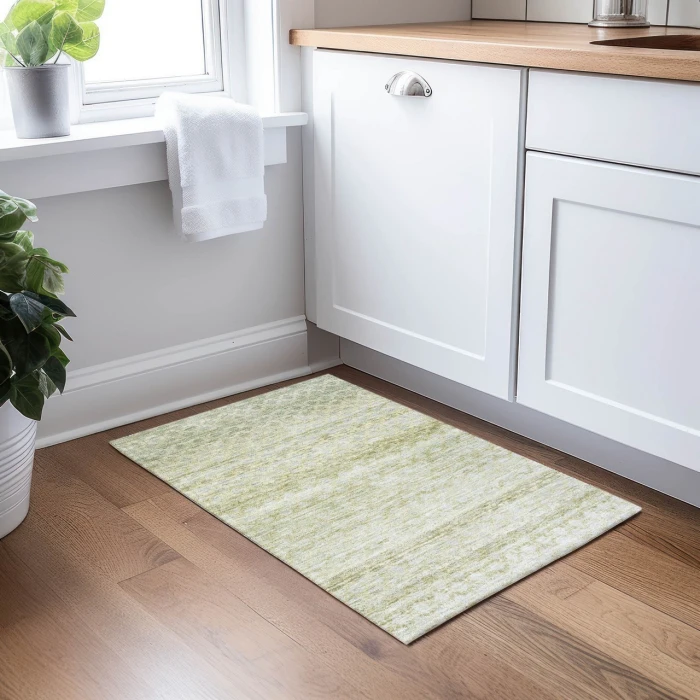Dalyn Burano Green BU6 1ft.8in. x 2ft.6in. Rug