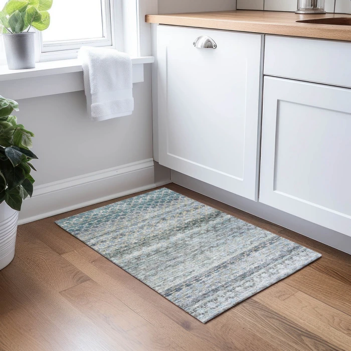 Dalyn Burano Blue BU6 1ft.8in. x 2ft.6in. Rug