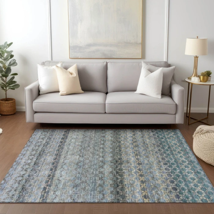 Dalyn Burano Blue BU6 5ft. x 7ft.6in. Rug