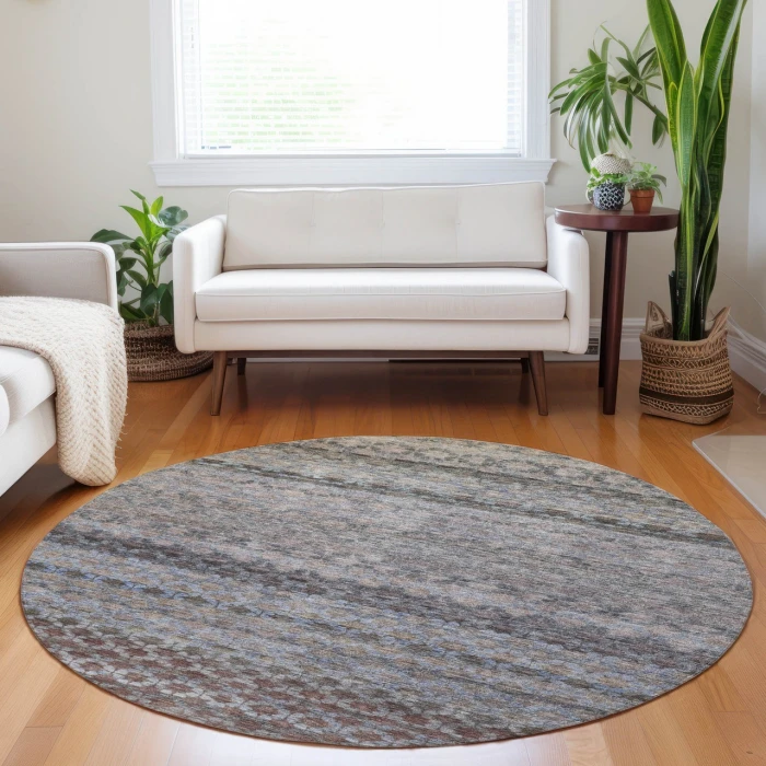Dalyn Burano Brown BU6 8ft. x 8ft. Rug
