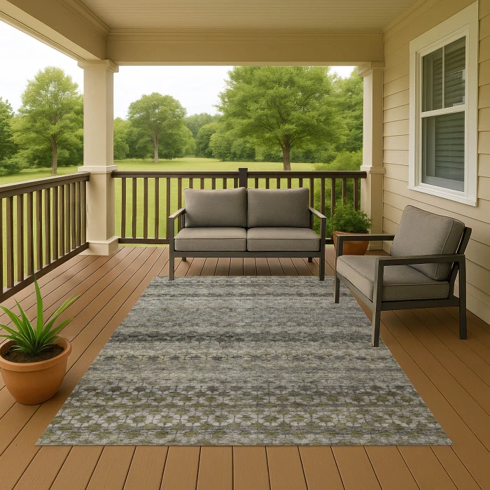 Dalyn Burano Gray BU6 10ft. x 14ft. Rug