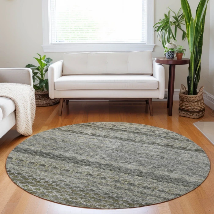 Dalyn Burano Gray BU6 8ft. x 8ft. Rug