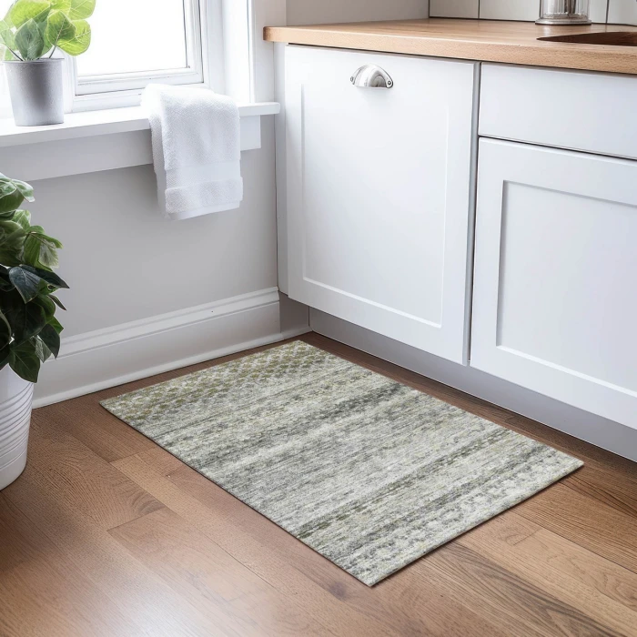 Dalyn Burano Gray BU6 1ft.8in. x 2ft.6in. Rug
