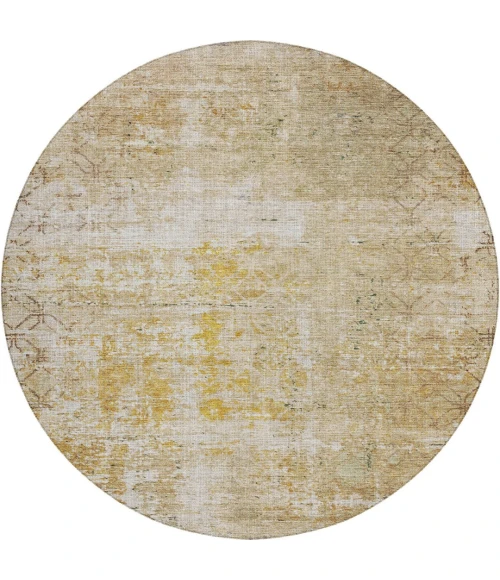 Dalyn Burano Gold BU7 8ft. x 8ft. Rug