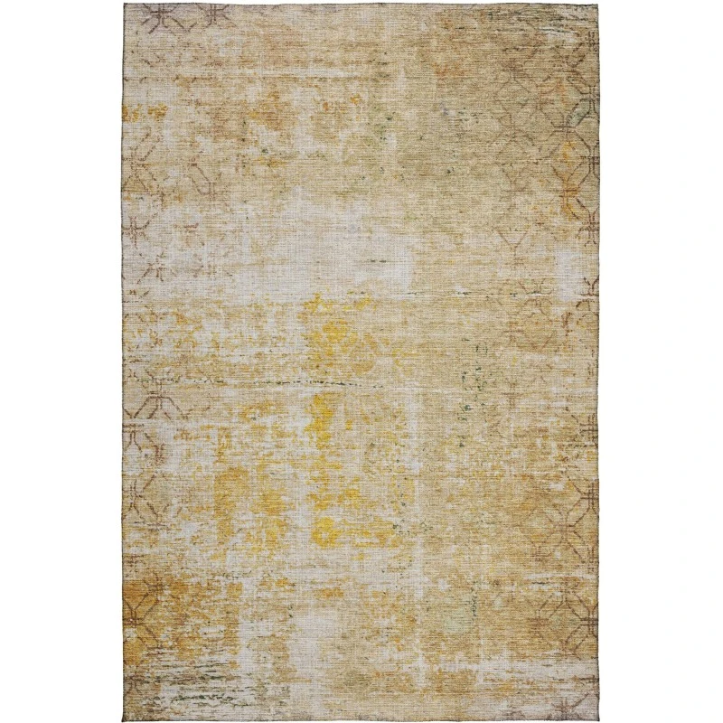 Dalyn Burano Gold BU7 8ft. x 10ft. Rug