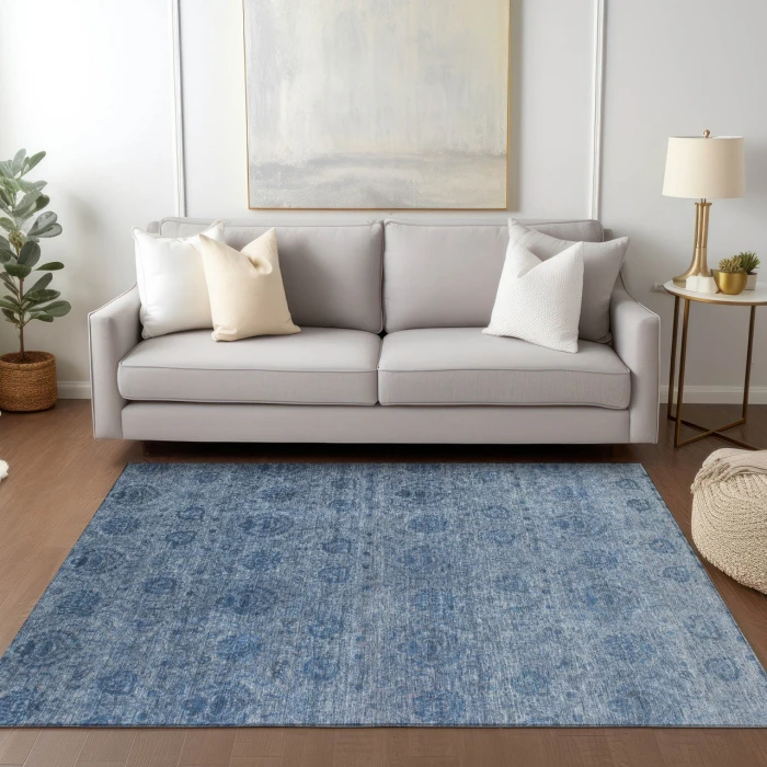 Dalyn Burano Blue BU8 10ft. x 14ft. Rug