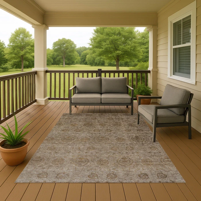 Dalyn Burano Brown BU8 2ft.6in. x 3ft.10in. Rug
