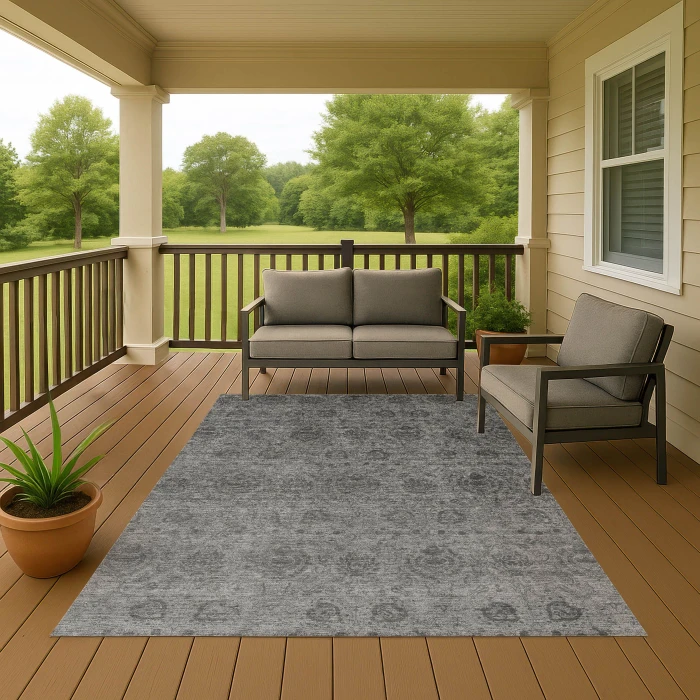 Dalyn Burano Gray BU8 5ft. x 7ft.6in. Rug