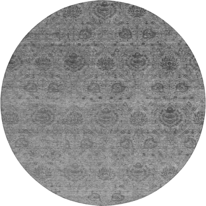 Dalyn Burano Gray BU8 8ft. x 8ft. Rug