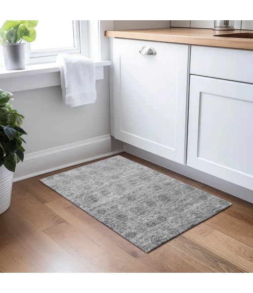 Dalyn Burano Gray BU8 1ft.8in. x 2ft.6in. Rug