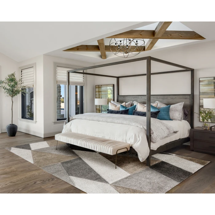 Dalyn Carmona CO4 Pewter 5'1" x 7'5" Rug