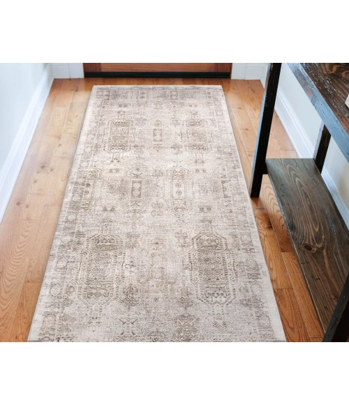 Dalyn Cyprus CY1 Linen 2'3" x 7'10" Runner Rug