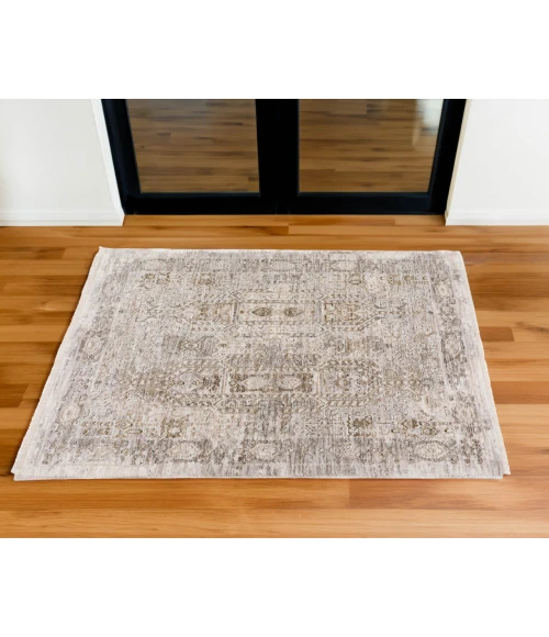 Dalyn Cyprus CY1 Linen 1'8" x 2'6" Rug